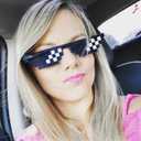 12 Pack Thug Life Party Sunglasses 8 Bit Pixel Glass Multicolor Mosaic Gamer MLG Photo Props Unisex Eyewear