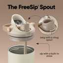 Owala FreeSip Sway - Stainless Steel - 40-oz. - Tan (Lightly Toasted)