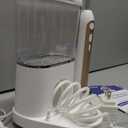 Electric Toothbrush with Water Flosser, Upgrade Flossing Toothbrush Combo with 3 Brush + 1 Nozzle, 5 Floss Speeds&3 Brush Modes, 500mL Tank, 30-Day Battery, for Adults & Teens, Gums, Braces-White