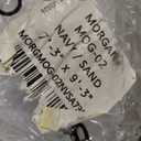 Loloi Amber Lewis Morgan Collection MOG-02 Navy/Sand 7'-3" x 9'-3" 38" Thick Area Rug feat. CloudPile, Neutral, Room Dcor, Vintage Inspired, Livingroom, Bedroom, Dining Area