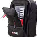 TRAKPACK Backpack for Producers & DJs, XL Capacity with 3 Storage Layers, Fits Akai MPC Live 3 / Ableton Push 3 / Native Instruments Maschine / Pioneer DDJ-FLX4 / Traktor Kontrol S2 / 12" Vinyl LPs, 21.5" x 12.5" x 9"