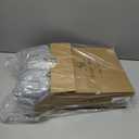 Cozy Bliss Faux Fur Throw Blanket for Couch, Cozy Warm Plush Striped Blanket for Sofa Bedroom Living Room, 50 * 60 Inches Gray