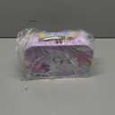 JOYIN Unicorn Tea Party Set for Little Girls, Pretend Purple Tin Teapot Set, Princess Tea Time Play Kitchen Toy with Teapot, Cup, Plate, Carrying Case for Kids Toddler Age 3+, Birthday Gifts