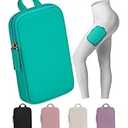 MGNTIC Running Phone Holder for Running Men and Women - Patented Hands-Free Thigh Running Bag for Phone, Travel and Gym Magnetic Leg Pouch Jogging Bag