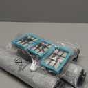 6-pack 3831 Vacuum Cleaner Brush Roll+ Filter Replacement Parts for Bissell Crosswave HF2/3845N/3831 Floor Scrubber, 3 Brush Rolls+3 Filters