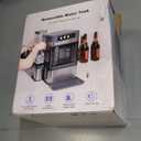 Portable Countertop Ice Maker - 41 lbs/24H Capacity, One-Click Operation, Self-Cleaning, with 3L Detachable Water Tank for Home, Office, and Bar Use