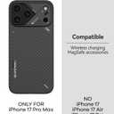 Aulumu A17 Aramid Fiber iPhone 17 Pro Max Case | 1500D Ultra Slim Woven | CoolHyper Real Cooling | Compatible with MagSafe