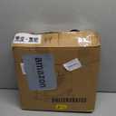 Jessie Leather Roller Skates for Women and Men - Adjustable Four-Wheel Premium Skates for Indoor and Outdoor Use (Black Wheel, Women's 8/ Men's 6.5)