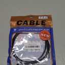 Right Angle USB C to USB C 3.1 Gen 2-3.3FT 8K@60Hz USBC USBC Monitor Cable-20Gbps Data Transfer-100W PD Fast Charging Type C to Type C Video Cable for iPhone 15, iPad, MacBook, TV, Display