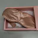 Blissy Silk Sleep Mask - Eye Sleeping Mask for Women & Men for Total Blackout - 100% Pure Mulberry Silk, 22 Momme 6a Fibers - Blindfold Sleep Mask Side Sleeper Eye Cover (Rose)