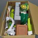 Kids Play Kitchen Set, Toddler Kitchen Playset with Sound & Light, Cooking Stove with Steam, Play Sink, Play Food Toy and Kitchen Accessories, Kitchen Toy for Kids Girls Boys (31.5 * 22 * 8.6in) (Green)