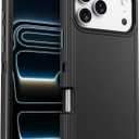 Jelanry Case for iPhone 17 Pro 5G 6.3-inch, Heavy Duty Rugged & Dual-Layer Shockproof Dropproof Protection w/Port Anti dust Scratch Armor Back Cover Phone Case for Apple iPhone 17 Pro, Black