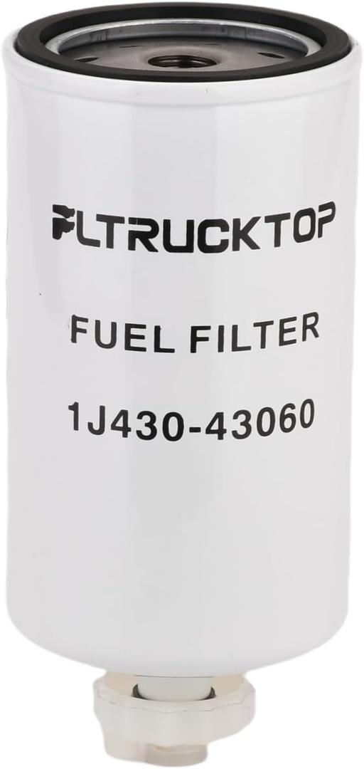 1J430-43060 Fuel Filter Compatible with Kubota D1803 V2403 V2607 V3307 V3800 D1803 V1505-CR-TE5B Engine Replaces HH1J0-43170 HH1J0-43172