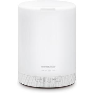 InnoGear 300ML Essential Oil Diffuser, Premium 5-in-1 Ultrasonic Aromatherapy Diffusers Scent Humidifier Aroma Diffuser Vaporizer Auto-Off Timer for Room Office Home, White, Medium