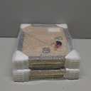 eletecpro 8x10 Picture Frames Set of 4, Gold Frames 8 x 10 with Glass Cover, Vintage Photo Frame Displays 5x7 Photo with Mat or 8x10 without Mat for Tabletop or Wall Decor, Gold