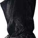 ROMASA Kids Hooded Velvet Cloak,Halloween Costume Cape,Fancy Cosplay Robe for Dress Up Party