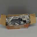 weillsnow 198 LED 9.8ft x 6.6ft Christmas Net Lights, Connectable 8 Lighting Twinkle Modes Mesh Lights for Christmas Outdoor Patio Garden Bush Fence Decorations (Warm White)