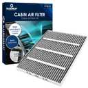 KURIMUP CF11775 Premium Cabin Air Filter with Activated Carbon,Fit for Ford Edge (2015-2023)/Fusion (2013-2020)/SSV Plug-In Hybrid (2019-2020), Lincoln Continental/MKX/MKZ/Nautilus