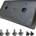 Front Bumper License Tag Plate Frame Bracket Holder Compatible with 2019 2020 2021 2022 2023 2024 Dodge Ram 1500 Replace CH1068151 68274215AE