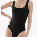 PUMIEY Bodysuit for Women Sleeveless Backless Tank Top Sharp Collection Size M