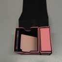 Zettokete MTG Commander Deck Box with Display Window & Dice Tray, Holds 100+ Double-sleeved Cards, Magnetic Card Holder & Dividers, Trading Card Deck Box for TCG Games, Pink & Black