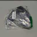 Elantrip Sport Leather Steering Wheel Cover 14 1/2 inch to 15 inch Universal, Padded Soft Grip Breathable for Car Truck SUV Jeep, Anti Slip Odorless Black and Gray