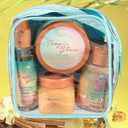 Tree Hut Mini Tropic Glow Everything Shower Gift Set, Mothers Day Gifts, Exfoliating Sugar Scrub, Foaming Gel Wash & Whipped Body Butter, Hydrating Self-Care Kit for Soft, Glowing Skin