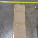 7.5 ft. Unlit Snow Flocked Artificial Pencil Christmas Tree Hinged with Pine Cones