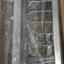 Cisily Silver Sponge Holder for Kitchen Sink, Sink Caddy Organizer with High Brush Holder, Kitchen Countertop Organizers and Storage Essentials, Rustproof 304 Stainless Steel, Soap Dispenser Organize