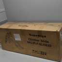 Toddler Slide Large Play Climber Slide PlaySet with Extra Long Slipping Slope Indoor Slide Kids Slide Toddler Playground Toddler Slide Outdoor Toys for Toddlers (Blue)