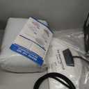 Heated Cat Beds for Indoor Cats Warming Cat Beds Super Soft Machine Washable Thermo Kitty Electric Heating Bed 19 Inches Round (Coffee)