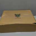 TIDEWE Bootfoot Chest Wader, 2-Ply Nylon/PVC Waterproof Fishing Hunting Waders with Boot Hanger for Men Women Green Brown 9