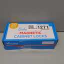 20 Pack Magnetic Cabinet Locks Baby Proofing - Vmaisi Children Proof Cupboard Drawers Latches - Adhesive Easy Installation