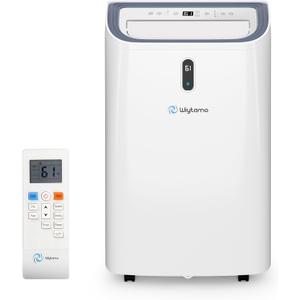 14,000 BTU Portable Air Conditioners for 700 Sq.Ft, 4-in-1 Room Air Conditioner with Cooling, Heating, Dehumidifier, Fan, Remote, Sleep Mode, Auto Swing, 24H Timer, Self-Evaporating Portable AC Unit