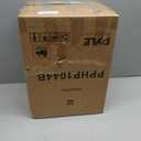 Pyle Portable Bluetooth PA Speaker System - 600W Bluetooth Speaker Portable PA System W/ Rechargeable Battery, Party Lights, MP3/USB SD Card Reader, Rolling Wheels - Pyle PPHP1044B