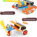 STEM Kits for Kids Crafts 6-8 8-12, Boys Gifts Toys for 6 7 8 Year Old Boy Birthday Gift Ideas, STEM Toys Crafts 6+ 7+ yr, Robotics Science Kits Activities Robot Building Age 8-10 9 10 11 12 13 14