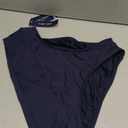 Nautica Women's Tummy Control Bikini Bottom – Swim Brief, Quick-Dry Fabric, UPF Sun Protection, Blue, XL