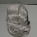 Kim Kimble 18" Wavy Waves Headband Wig, Long Layered Hair With Black Headband and Comb Clip, 3/4 Cap - Average Cap Size, MC56 60 Iced Sugar