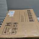 SICOTAS Rattan Nightstand Set of 2, Rattan Decor Drawer with Brass Knobs Night Stand Bedside Table Boho End Tables Side Tables with Storage Shelf for Bedroom,Small Space (Carbon Cherry)