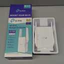 TP-Link AX1500 WiFi 6 Extender, Up to 1500Mbps, Next-Gen Dual Band WiFi Booster, WiFi Repeater with Gigabit Port, Access Point Mode, 2 External Antennas, Easy Set-Up, OneMesh Compatiable(RE505X)