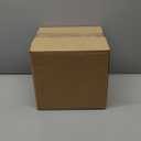 Rustic Distressed Large Ceramic Vase, 8.6 inch Terracotta Pottery Tall Decorative Vases, Concrete Vases Clay Stone Antique Big Vase for Home Decor (Round 8.6 in X 8 in) (Brown+white)