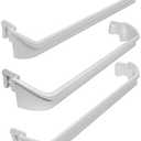 240534901 x2 & 240534701 x1 Refrigerator shelf retainer bar parts Compatible with frigidaire Door Shelf Rack Bar Rail, Replaces AP3214631 PS734936 AP3214630 PS734935 AH734935 EA734935