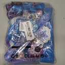 Winrayk 98Pcs Frozen Party Favors Birthday Supplies, Non Woven Tote Bag Stamper Snowflake Keychain Sticker Slap Bracelet, Pinata Filler Goodie Stuffer Classroom Prizes Kids Girls Winter Frozen Decor