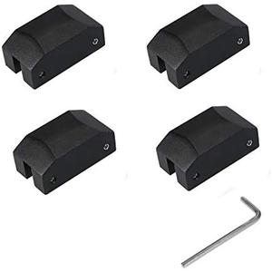 JUNHOM Aluminum Floor Jack Lift Point Pad Adapter Jack Lifting Pad Tool for 5th Gen Camaro Ford Focus Lexus GSF (3 pcs)