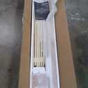 Sweetcrispy Solid Wood Bed Frame, Full Size Bed Base with Wood Slat Support, Sturdy, Stylish & Noise-Free Design, No Box Spring Needed, Easy Assembly, 12 in Natural Pine