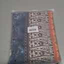 VOGOL Linen Textured Table Cloth, Striped Printed Boho Style Rectangle Table Cover for Thanksgiving Dinner, Decorative Tablecloth for Dining Table, 52 x 102 in (C4)