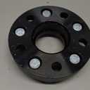 Customadeonly 5x114.3 Wheel Spacers for RSX RL CL TL Prelude CRV MDx Pilot S2000 NSX Accord Element TSx, 1 Inch (25mm) Thick Hubcentric 64.1mm Bore M12x1.5 Studs (2pcs Black) 5x4.5 Hub Centric Spacer