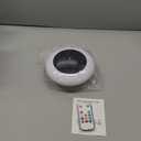 Floating Pool Lights w/Remote, 6.5 Inch RGB Color Changing Solar Pool Lights That Float with 9 Dynamic Lighting, IP68 Waterproof Hangable Solar Floating Light for Pool Garden Weeding Decor(4)