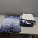 Arotive Bathroom Rugs Set 3 Piece, Extra Soft and Absorbent Bath Rugs, Machine Wash Dry Bath Mats for Bathroom, Toilet, Tub and Shower, 24x16, 30x20 and U-Shaped 24x20, Blue