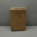 Baquler Red 2 Pcs Christmas Metal Candle Lantern and LED Fake Candles 12'' and 15'' Decorative Lanterns with Xmas Ornament for Porch Outdoor Indoor Decoration Party Gift